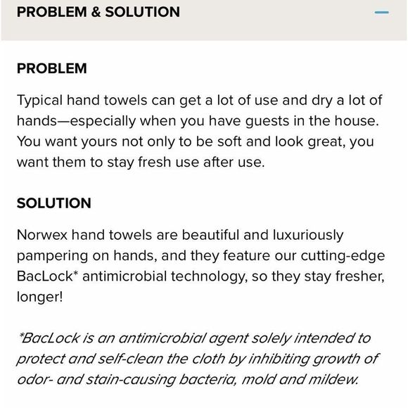 Norwex Deluxe Hand Towel LE Marine Stripe NWOT - Picture 5 of 8